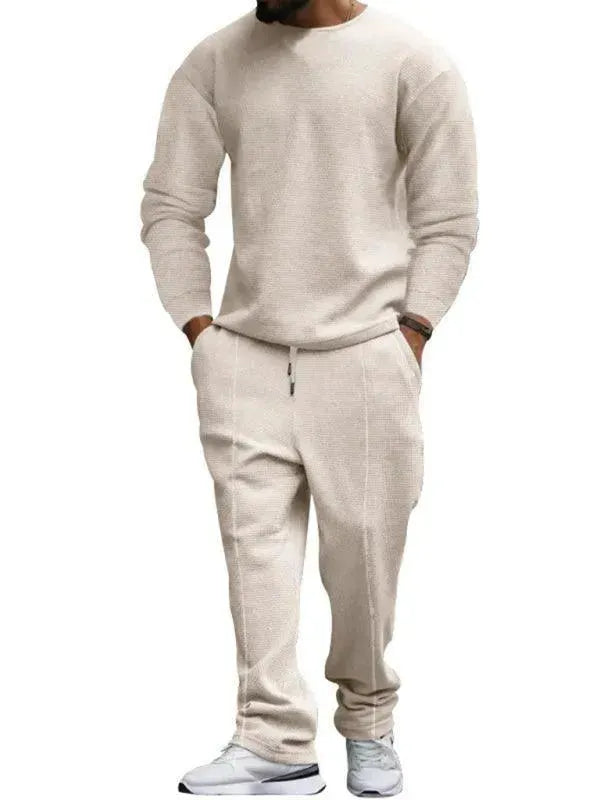 Casual Sweatshirt Loose Men Tracksuit - Tracksuit - LeStyleParfait