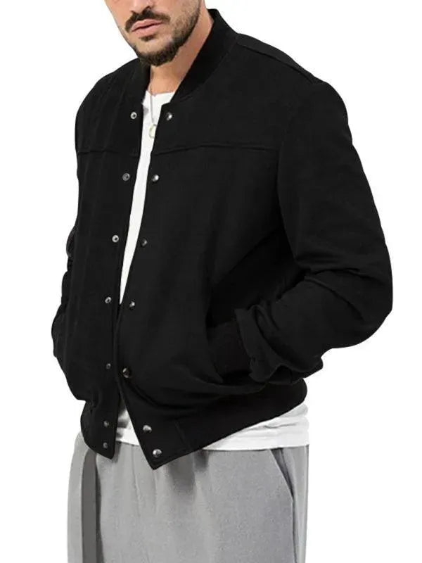 Casual Warm Men Jacket - Bomber Jacket - LeStyleParfait
