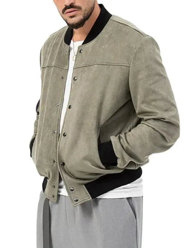 Casual Warm Men Jacket - Bomber Jacket - LeStyleParfait