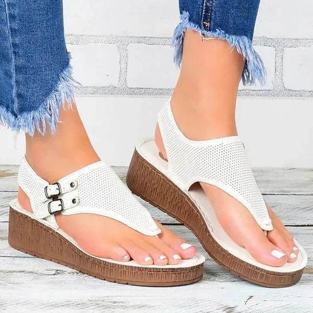 Casual Women Wedge Sandals - Wedge Shoes - LeStyleParfait