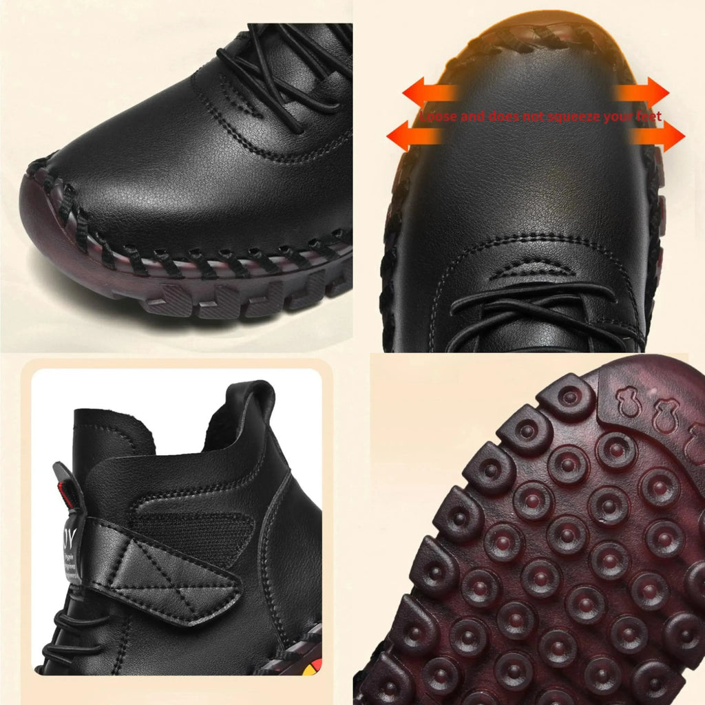 Chucky Heel Ankle Snow Boots - Snow Boots - LeStyleParfait