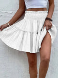 Classic Casual Mini Skirt-Women's Skirt-LeStyleParfait