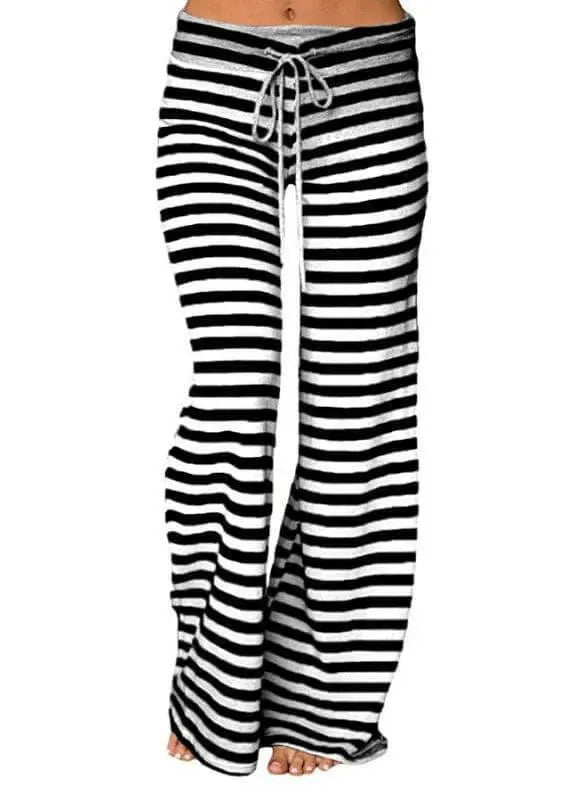 Comfortable Striped Women Pants - Women Pants - LeStyleParfait