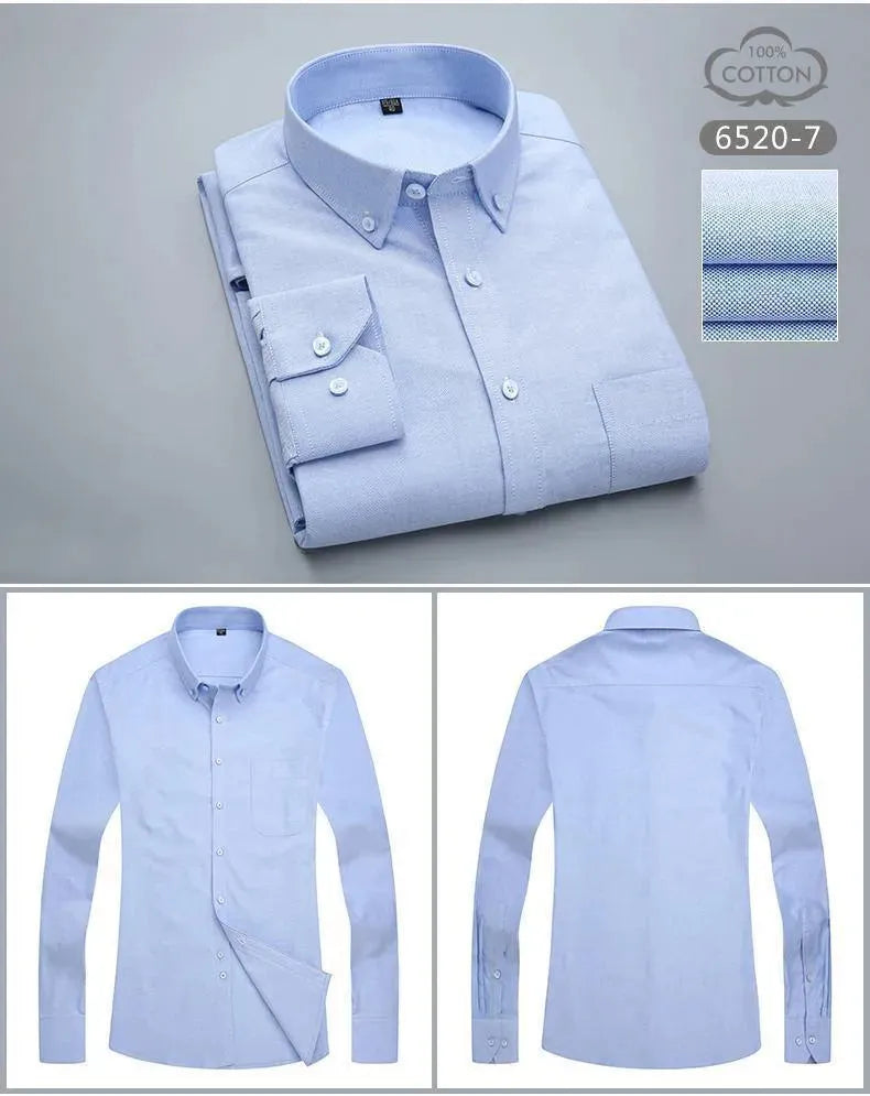 Cotton White Wedding Shirt For Men-Men Shirts-LeStyleParfait