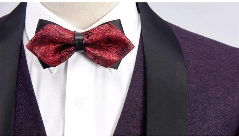 Cowell Tuxedo Wedding Suit, Shawl Collar - Tuxedo Suit - LeStyleParfait