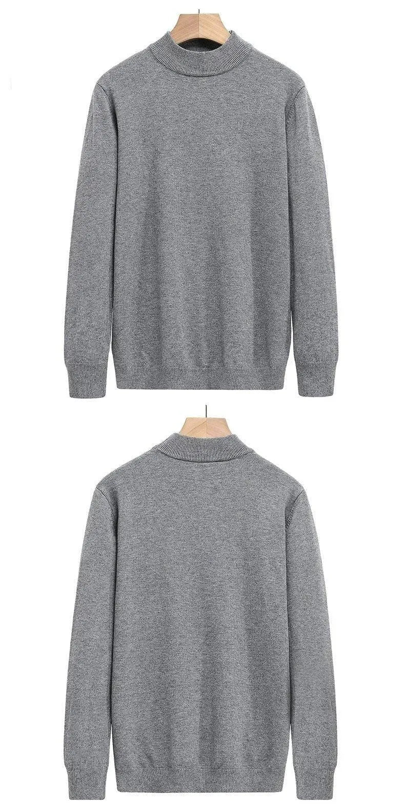 Crew Neck Pullover Sweaters For Men - Pullover Sweater - LeStyleParfait
