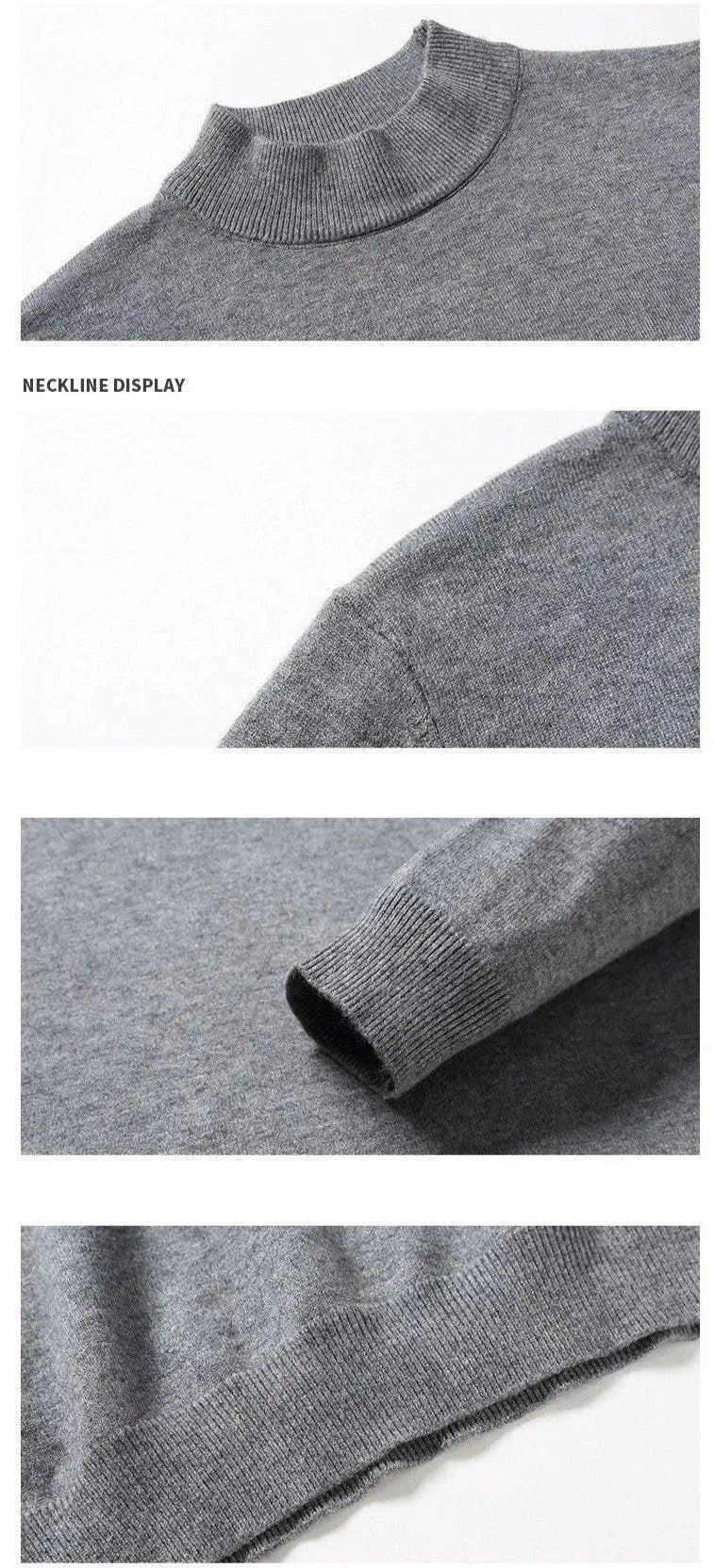 Crew Neck Pullover Sweaters For Men - Pullover Sweater - LeStyleParfait