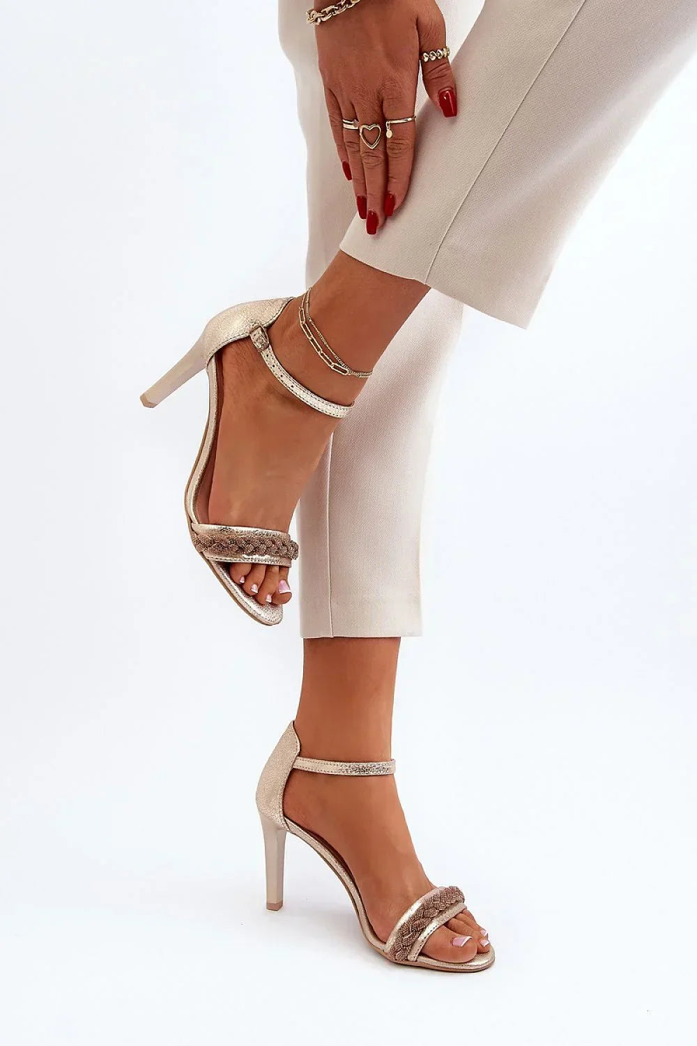  Heel sandals model 194688 Step in style 
