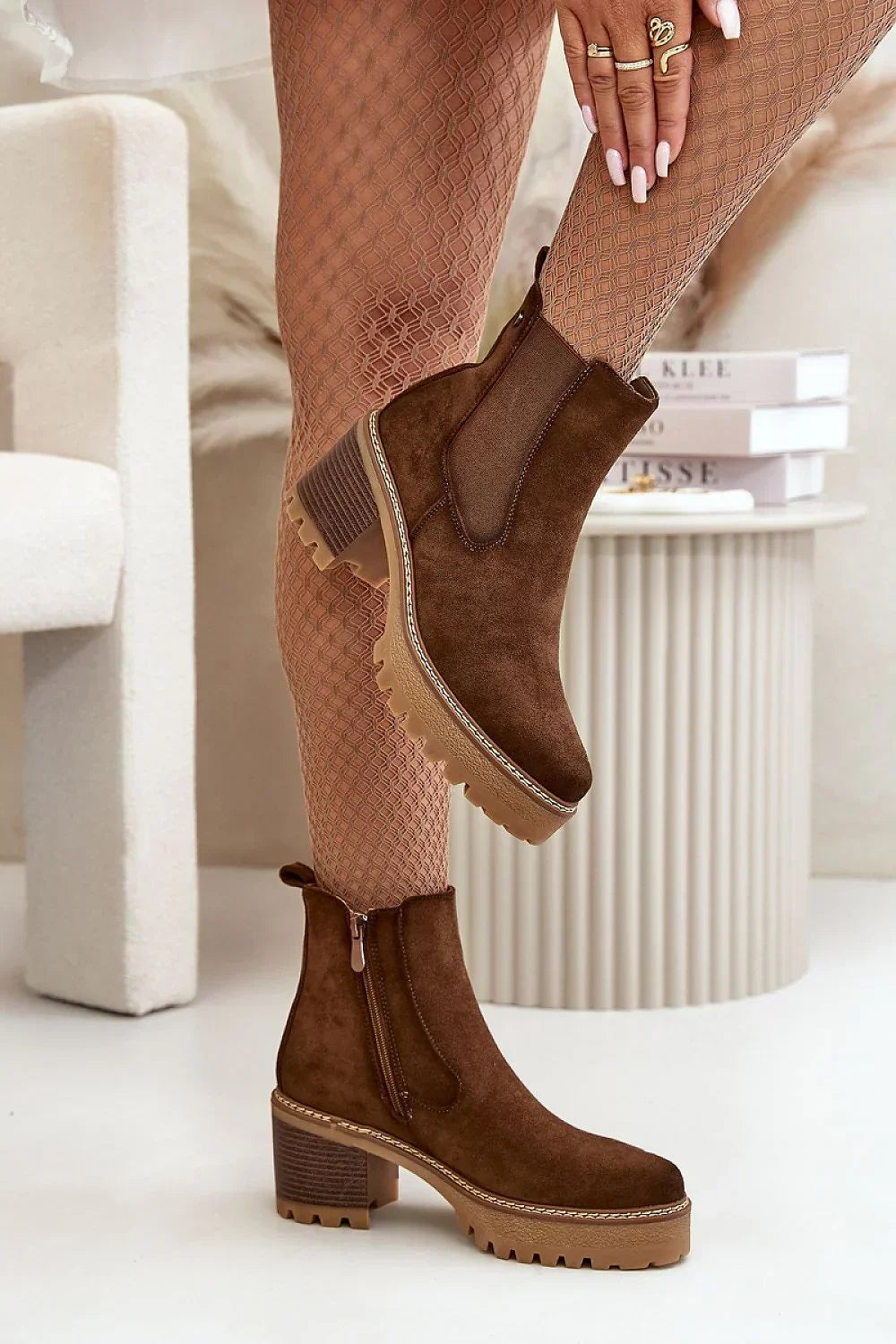  Heel boots model 199293 Step in style 