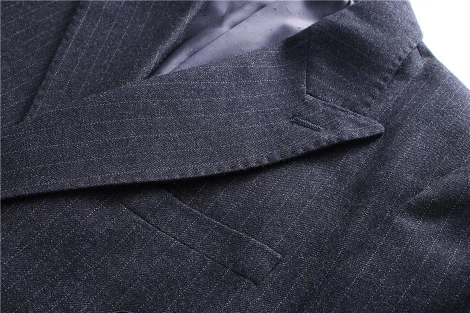 D. Craig Double Breasted Suit - Two Piece Suit - LeStyleParfait