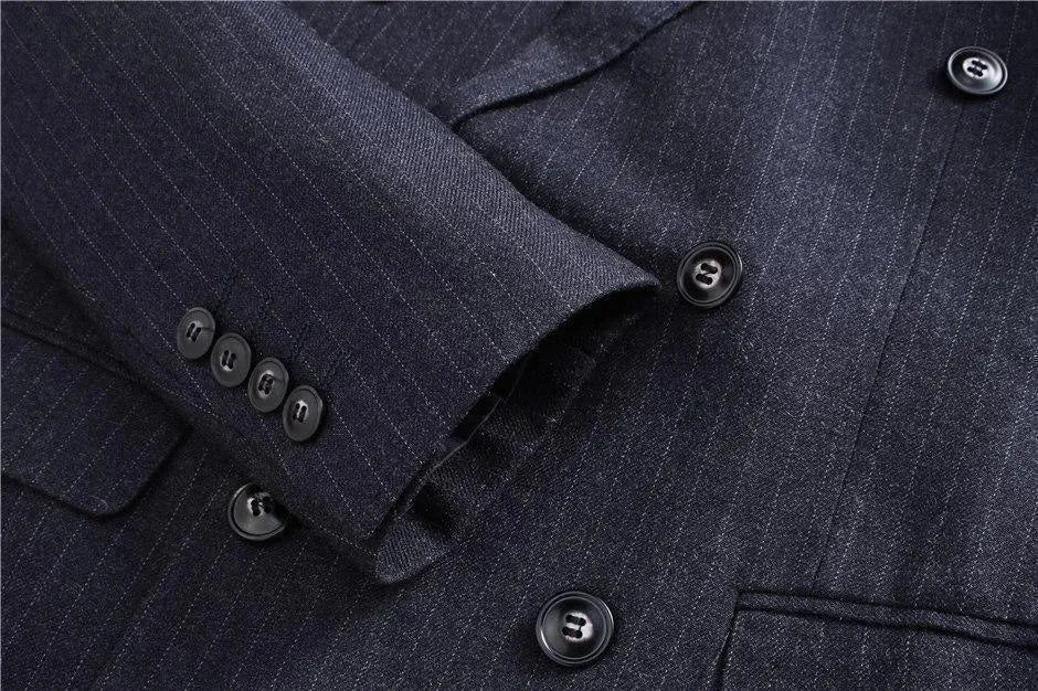 D. Craig Double Breasted Suit - Two Piece Suit - LeStyleParfait