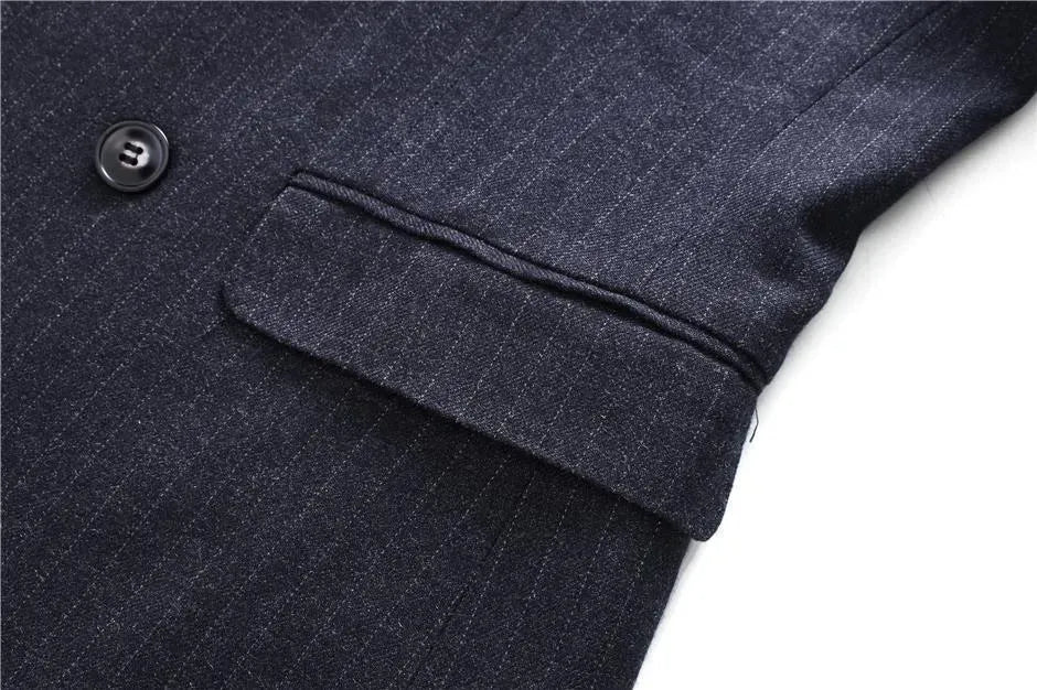 D. Craig Double Breasted Suit - Two Piece Suit - LeStyleParfait