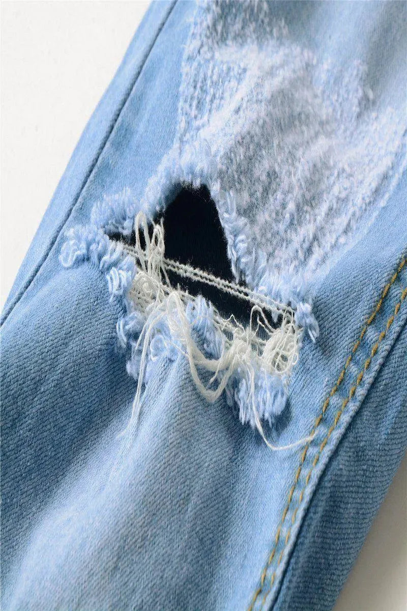 Distressed Denim Jeans Pants For Men - Men's Jeans - LeStyleParfait