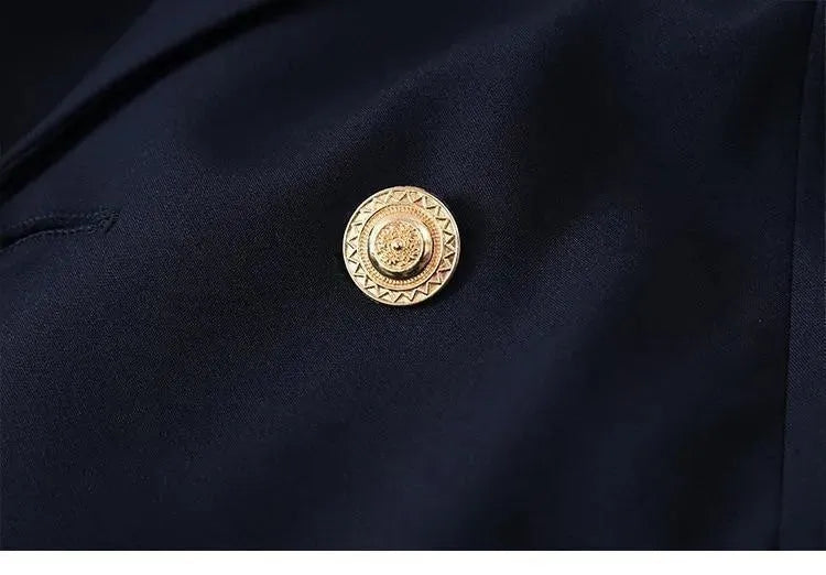 Double-Breasted Pantsuit For Women - Pantsuit - LeStyleParfait