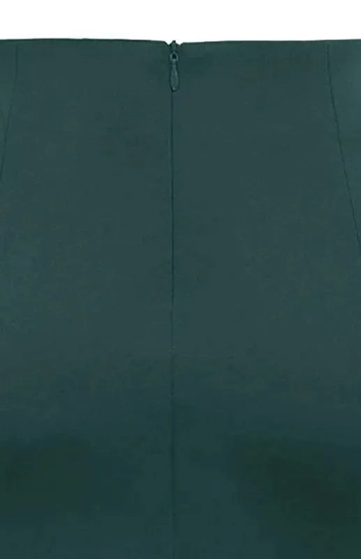 Draped Asymmetrical Fashion Pleated Skirt - Draped Skirt - LeStyleParfait