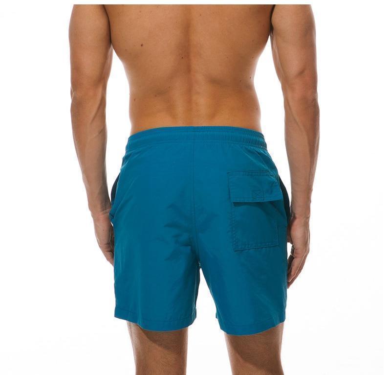 Drawstring Beach Shorts For Men - Beach Shorts - LeStyleParfait