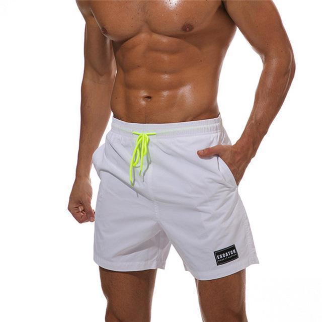 Drawstring Beach Shorts For Men - Beach Shorts - LeStyleParfait