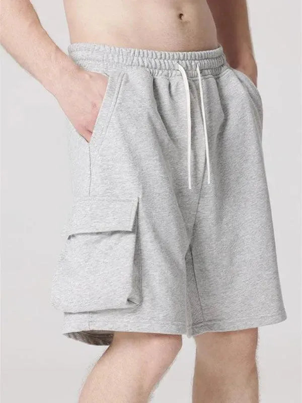 Drawstring Men Cargo Shorts - Men's Shorts - LeStyleParfait