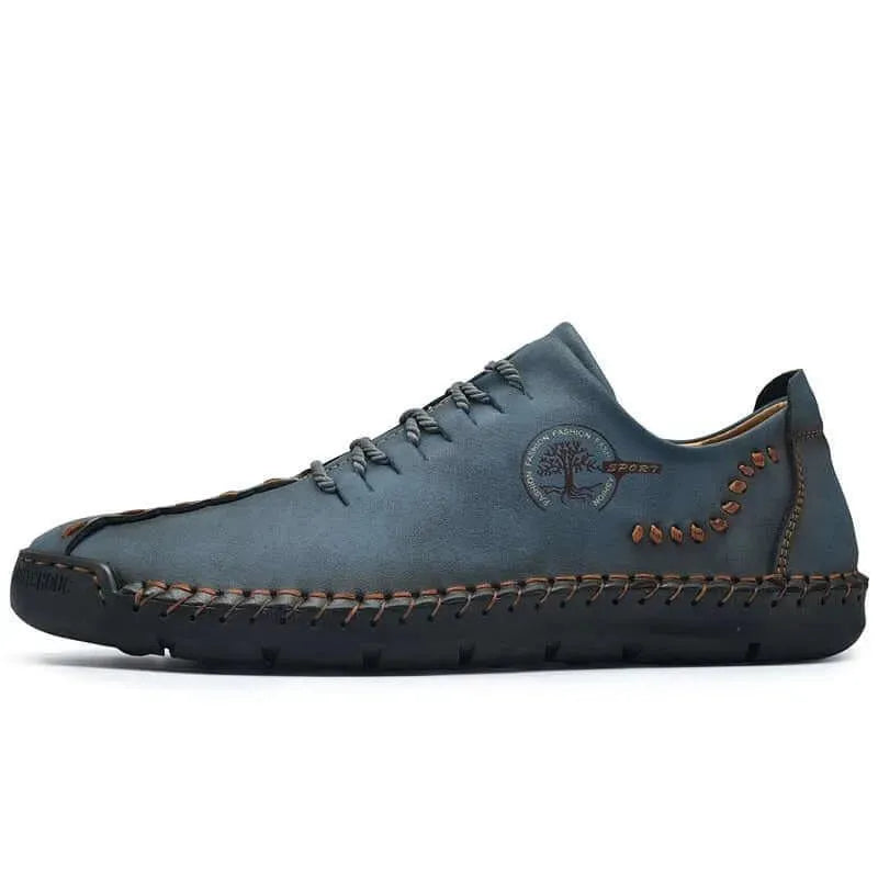 Edoardo Lace-Up Leather Shoes - Casual Shoes - LeStyleParfait