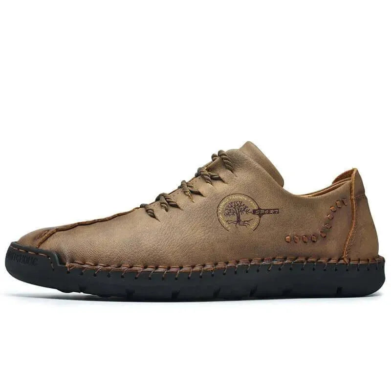 Edoardo Lace-Up Leather Shoes - Casual Shoes - LeStyleParfait