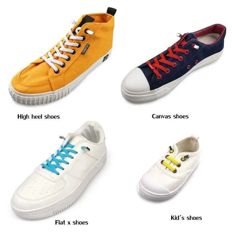 Elastic No Tie Shoelaces, 1 Pair - Shoelaces - LeStyleParfait