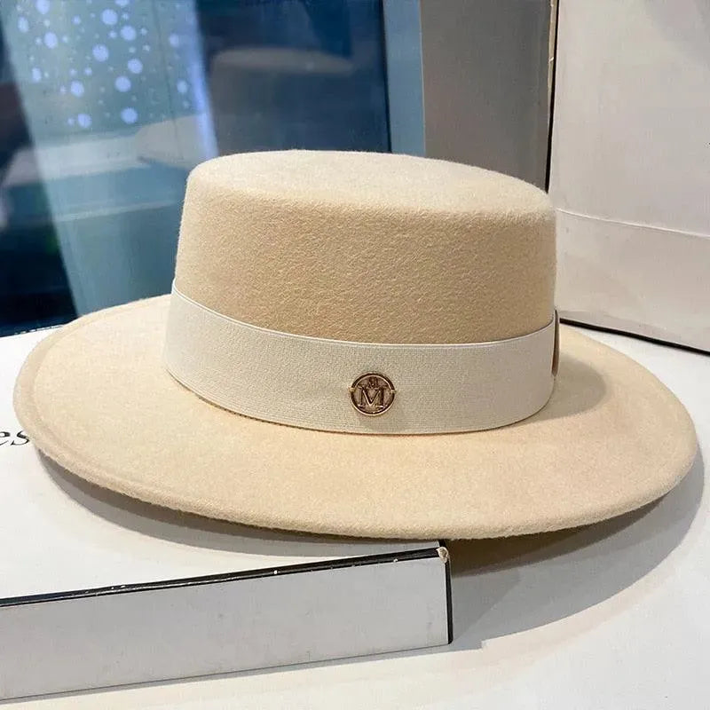 Elegant Fedora Hats for Women - Flat Top - Fedora Hat - LeStyleParfait