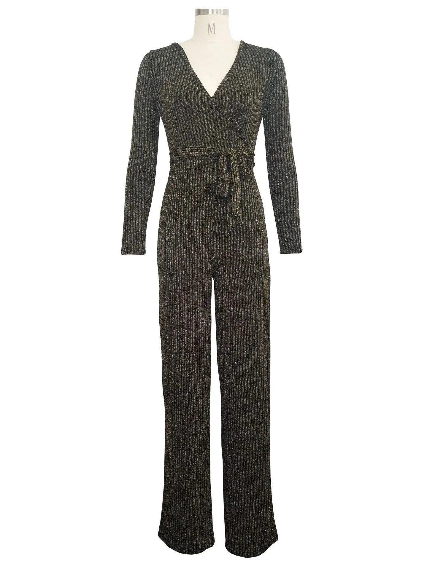 Elegant Glitter Sparkly Jumpsuits For Women - Jumpsuit - LeStyleParfait