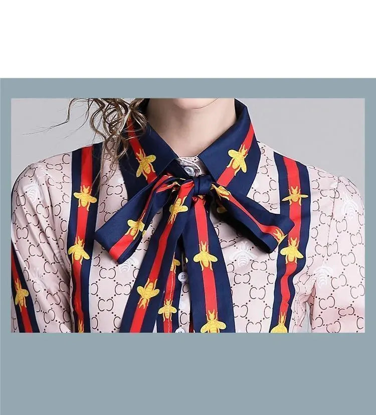 Elegant Pink Silk Blouse - Women's Shirt - LeStyleParfait