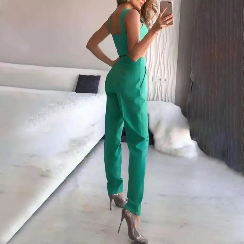The Fashionista Three Piece Pantsuit - Pantsuit - LeStyleParfait