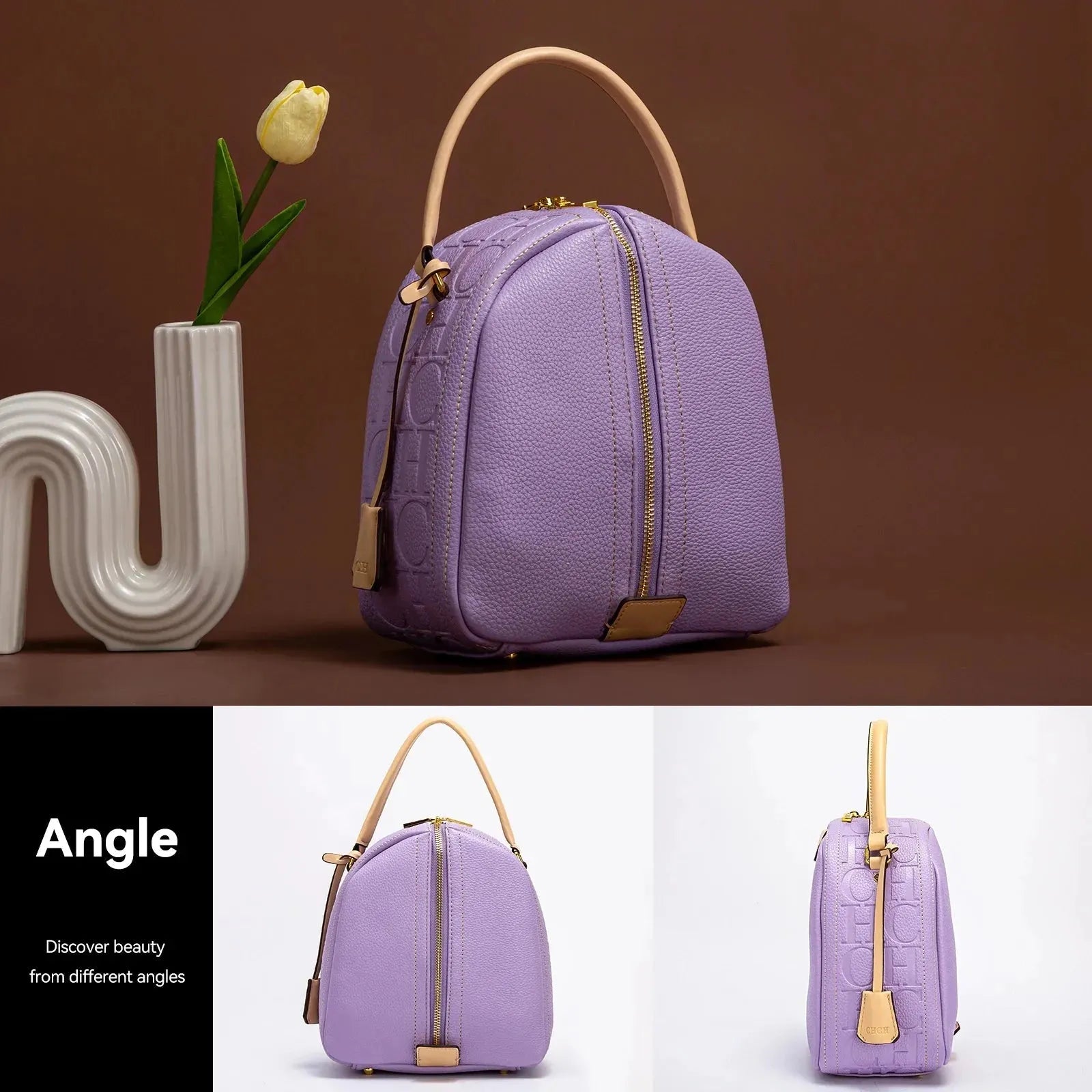 Embossed Letters Women Handbag - Handbag - LeStyleParfait