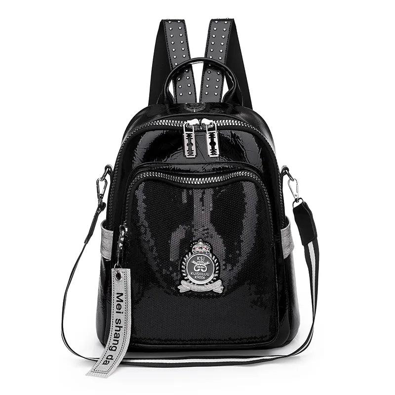 Fashion Designer PU Leather Backpack - Backpack - LeStyleParfait