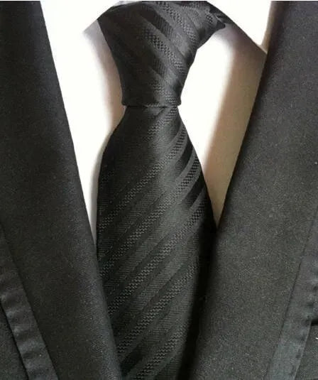 Fashion Striped Silk Neckties For Men - Necktie | LeStyleParfait-Necktie