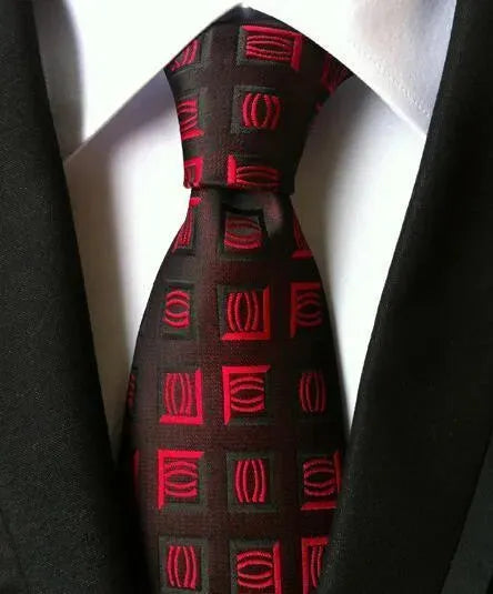 Fashion Striped Silk Neckties For Men - Necktie | LeStyleParfait-Necktie