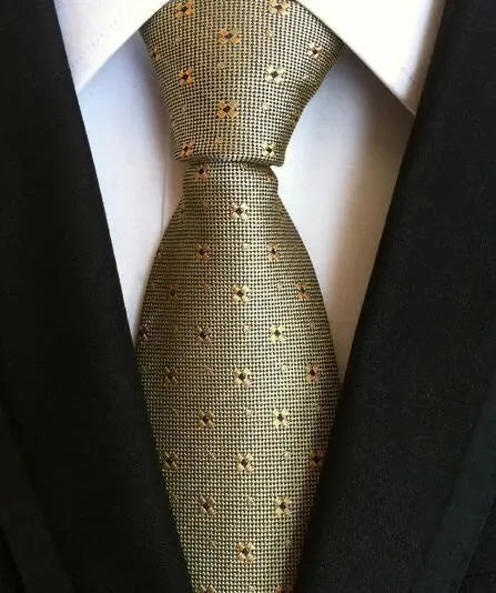 Fashion Striped Silk Neckties For Men - Necktie | LeStyleParfait-Necktie
