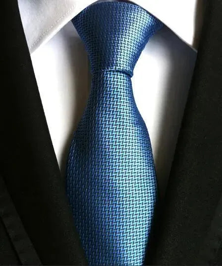 Fashion Striped Silk Neckties For Men - Necktie | LeStyleParfait-Necktie