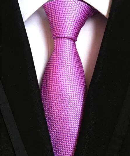 Fashion Striped Silk Neckties For Men - Necktie | LeStyleParfait-Necktie