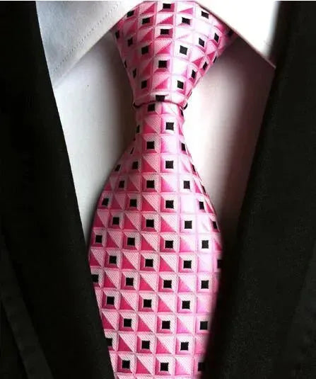 Fashion Striped Silk Neckties For Men - Necktie | LeStyleParfait-Necktie