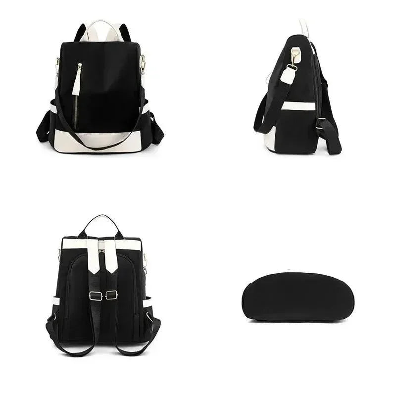 Fashionable Casual Nylon Women's Backpack - Backpack - LeStyleParfait