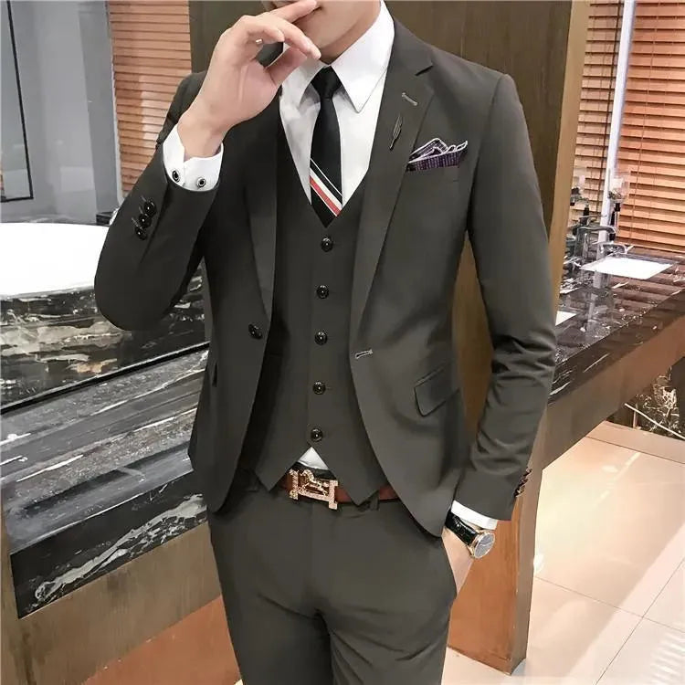 Federer Three Piece Suit - Three Piece Suit - LeStyleParfait