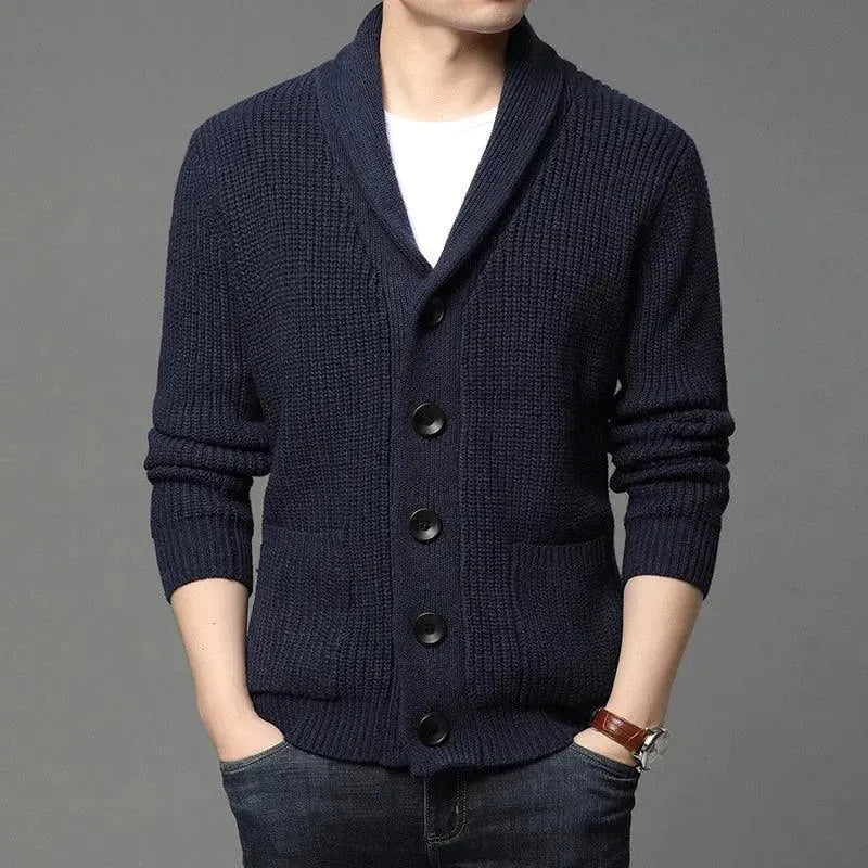 Feel The Warmth Men Cardigan - Cardigan Sweater - LeStyleParfait
