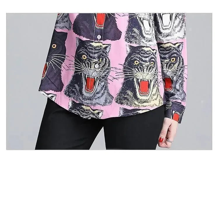 Feeling Wild Silk Blouse - Women's Shirt - LeStyleParfait