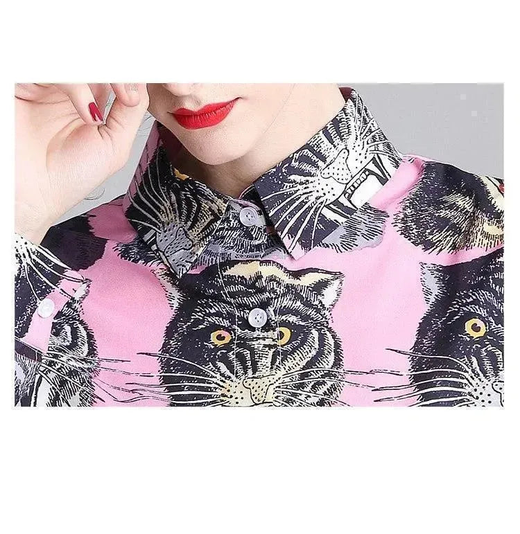 Feeling Wild Silk Blouse - Women's Shirt - LeStyleParfait