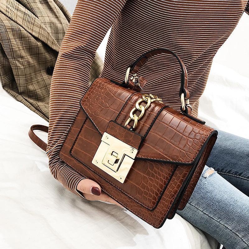 Flap Leather Handbag - Bag - LeStyleParfait