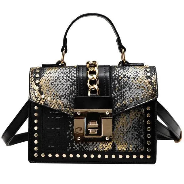Flap Leather Handbag - Handbag - LeStyleParfait