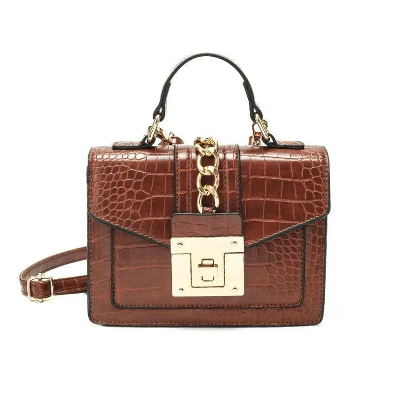 Flap Leather Handbag - Handbag - LeStyleParfait