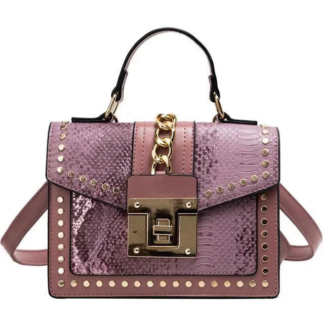 Flap Leather Handbag - Handbag - LeStyleParfait