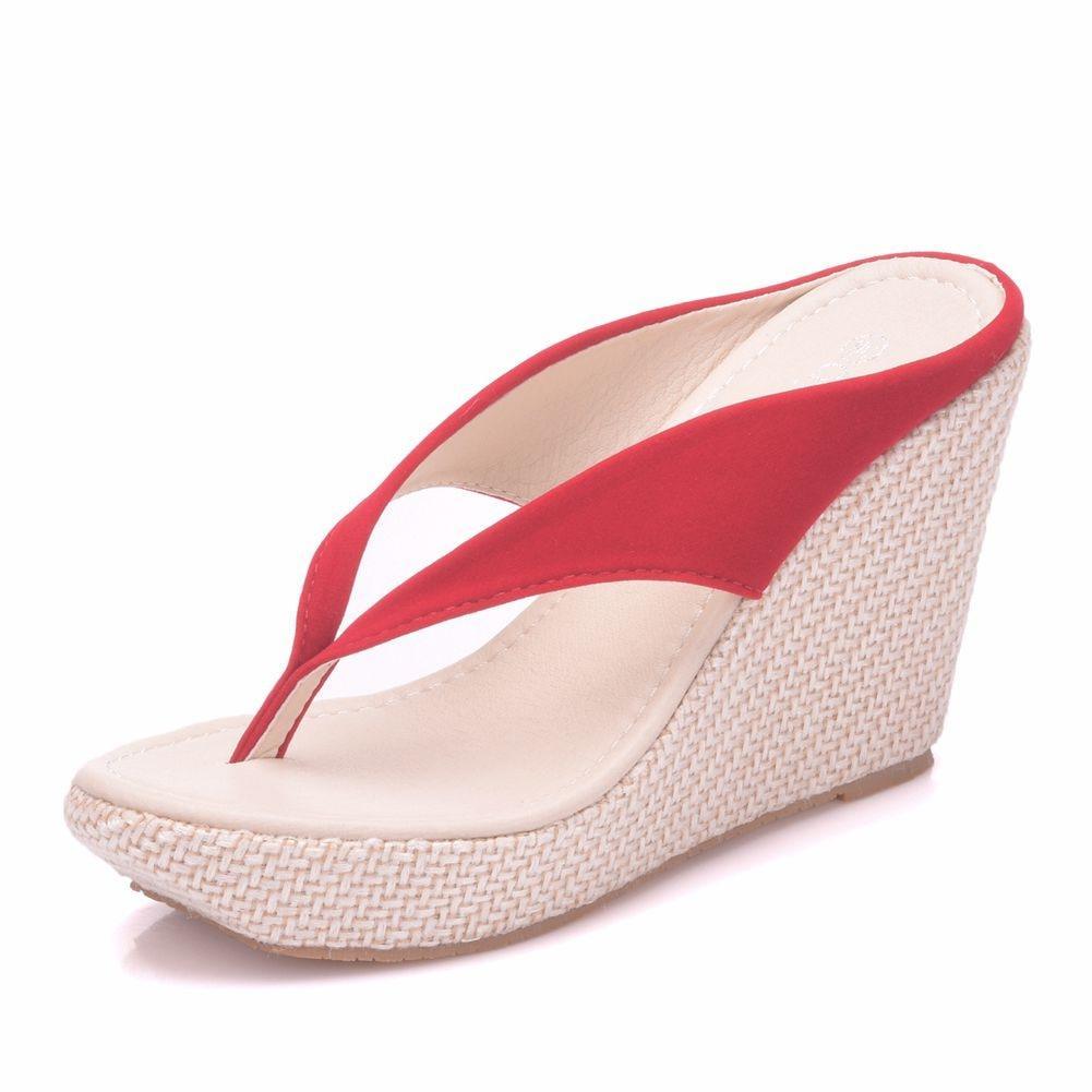 Flip Flops Beach Sandals - Wedge Shoes - LeStyleParfait