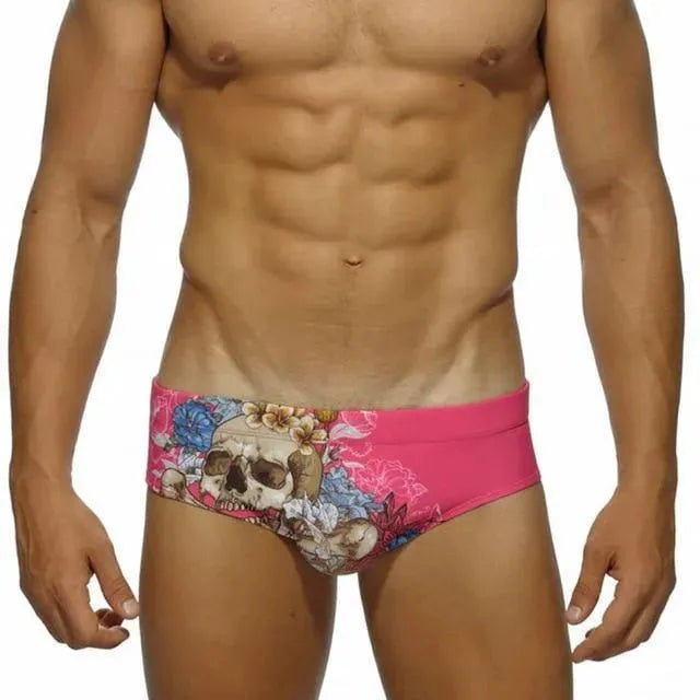 Floral Swim Briefs For Men - Swim Brief - LeStyleParfait
