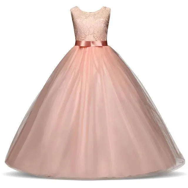 Flower Girl Dresses, Lace - Girls Dresses - LeStyleParfait