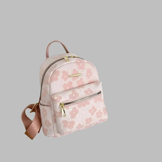 Flower Print Mini Backpack for Women - Backpack - LeStyleParfait